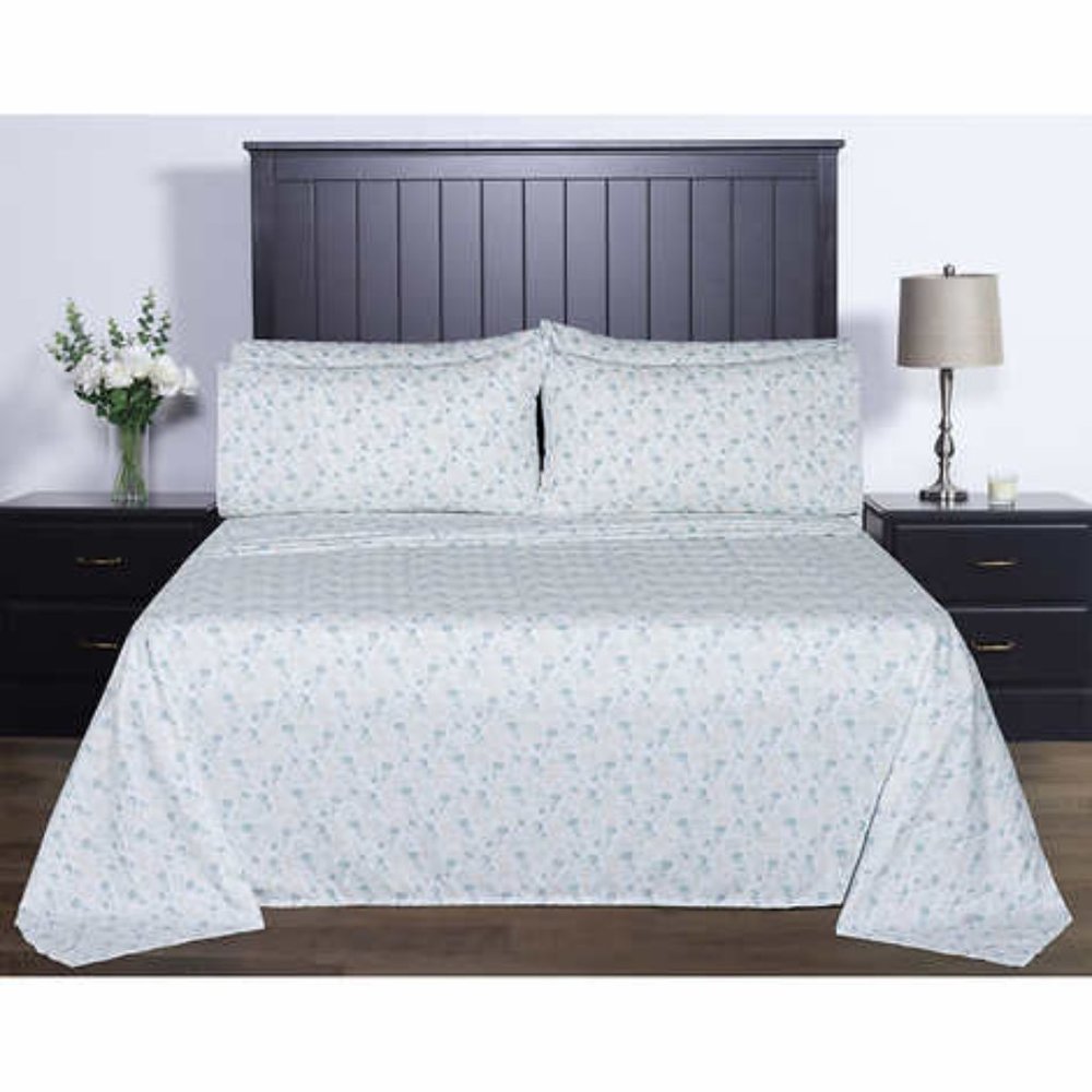 South Point Home Fashions Microfiber 6-Piece King Sheet Set, NWT